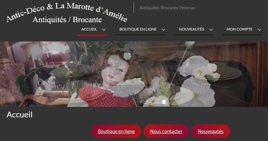 Antic-Déco et La Marotte d'Amélie Antic-Déco et La Marotte d'Amélie