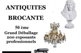 Les brocanteurs et antiquaires de Pézenas (Hérault) organisent leur grand déballage de printemps le dimanche 7 mai 2023