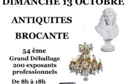 Les brocanteurs et antiquaires de Pézenas (Hérault) organisent leur grand déballage d'automne le dimanche 13 octobre 2024