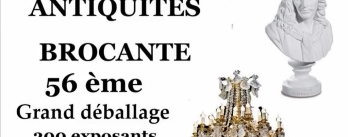 Les brocanteurs et antiquaires de Pézenas (Hérault) organisent leur grand déballage de printemps le dimanche 12 octobre 2025