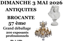 Les brocanteurs et antiquaires de Pézenas (Hérault) organisent leur grand déballage de printemps le dimanche 3 mai 2026