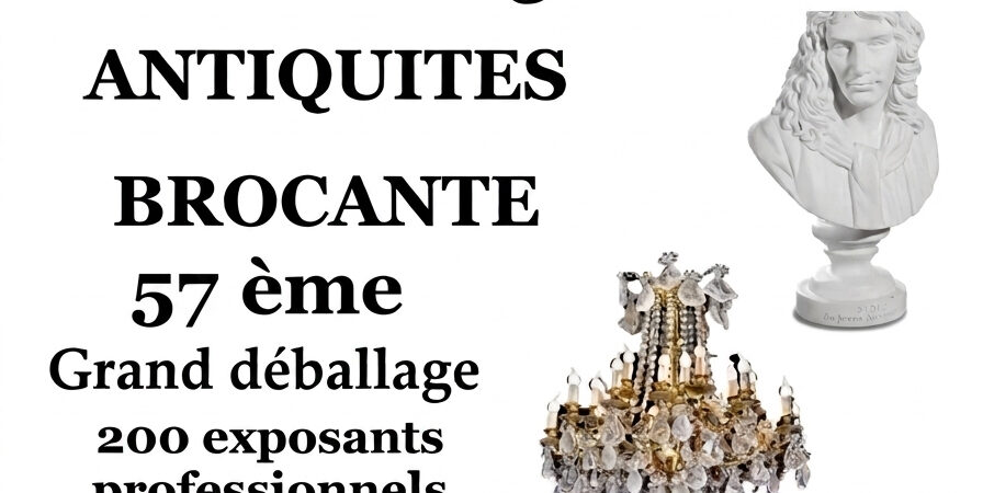 Les brocanteurs et antiquaires de Pézenas (Hérault) organisent leur grand déballage de printemps le dimanche 3 mai 2026